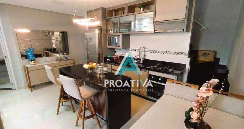 Cobertura com 2 dormitórios à venda, 98 m² - Vila Leopoldina - Santo André/SP