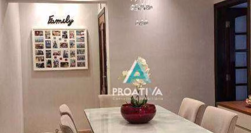 Apartamento à venda, 83 m² por R$ 540.000,00 - Vila Metalúrgica - Santo André/SP
