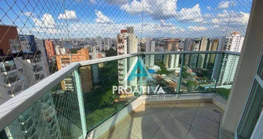 Apartamento para alugar, 102 m² por R$ 7.050,08/mês - Jardim - Santo André/SP