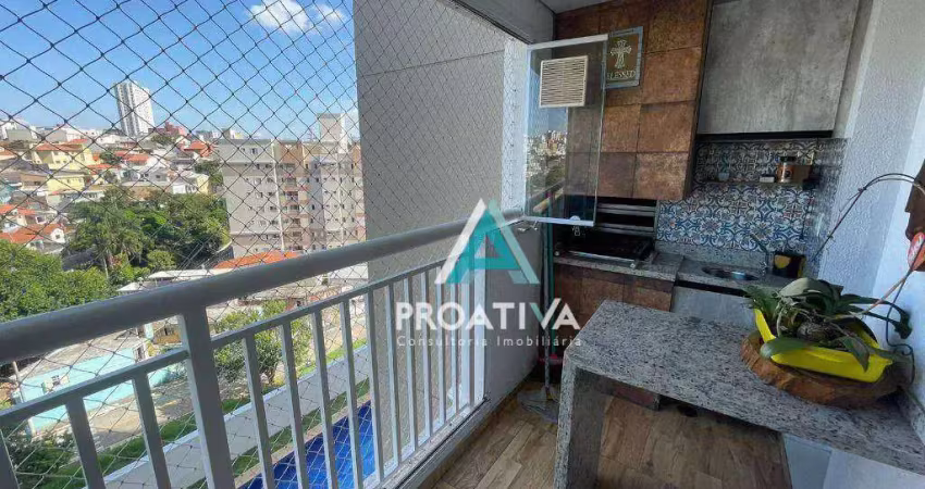 Apartamento com 2 dormitórios à venda, 60 m² por r$ 575.000,00 - campestre - santo andré/sp