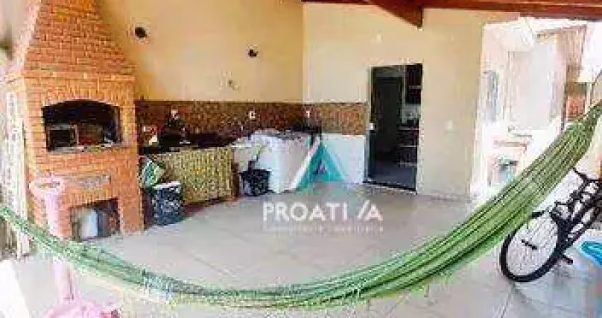 Casa com 3 dormitórios à venda, 147 m²- campestre - santo andré/sp