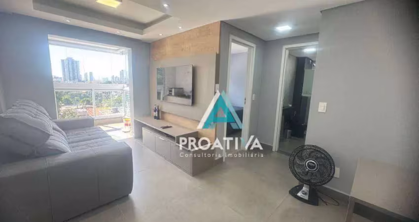 Apartamento com 2 dormitórios à venda, 61 m² - paraíso - santo andré/sp
