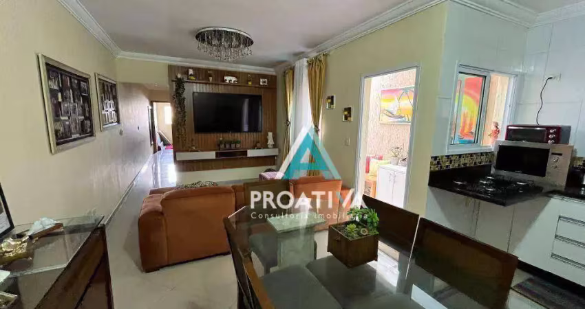 Apartamento com 3 dormitórios, 80 m² - venda por r$ 490.000,08 ou aluguel por r$ 3.245,00 - paraíso - santo andré/sp