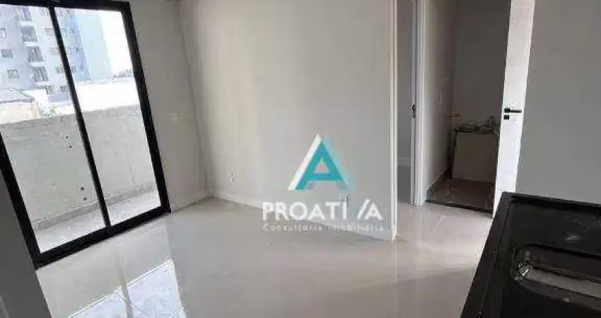 Apartamento com 2 dormitórios à venda, 35 m² por r$ 370.000,00 - campestre - santo andré/sp