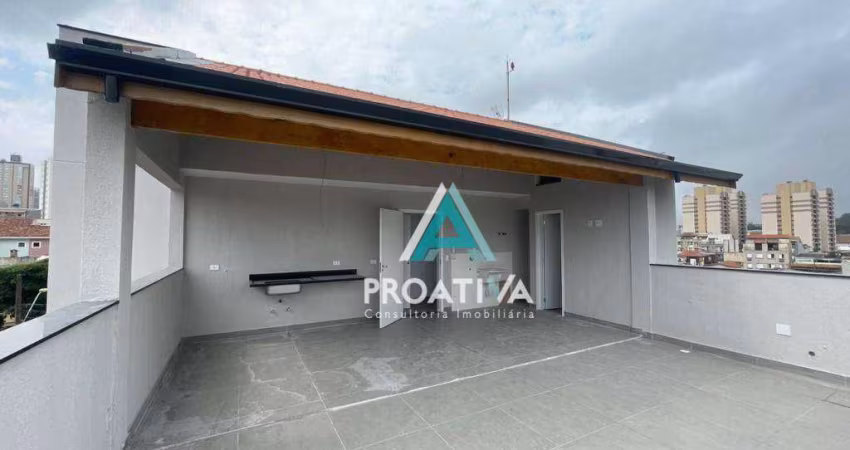 Cobertura à venda, 94 m² por R$ 680.000,01 - Jardim Pilar - Santo André/SP