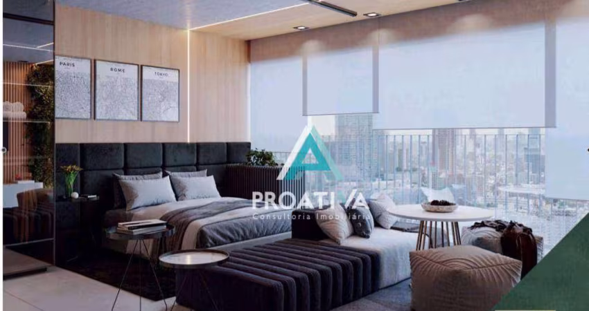 Apartamento com 1 dormitório à venda, 36 m² - Centro - São Caetano do Sul/SP