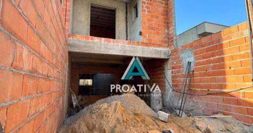 Sobrado com 3 dormitórios à venda, 230 m²  - jardim bela vista - santo andré/sp