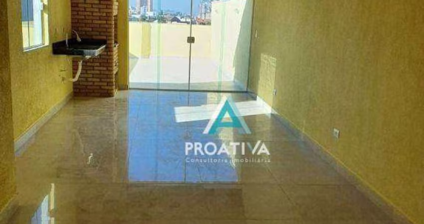 Cobertura com 2 dormitórios à venda, 112 m²- Parque das Nações - Santo André/SP