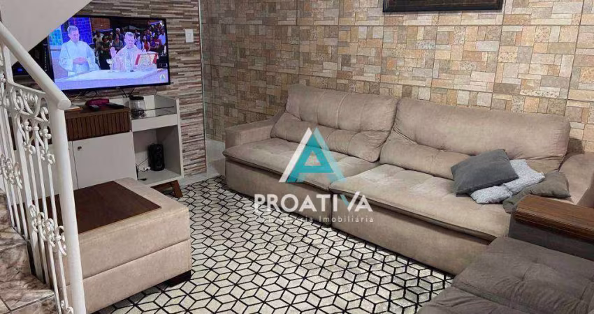 Sobrado com 2 dormitórios à venda, 200 m²  - Vila Guarará - Santo André/SP