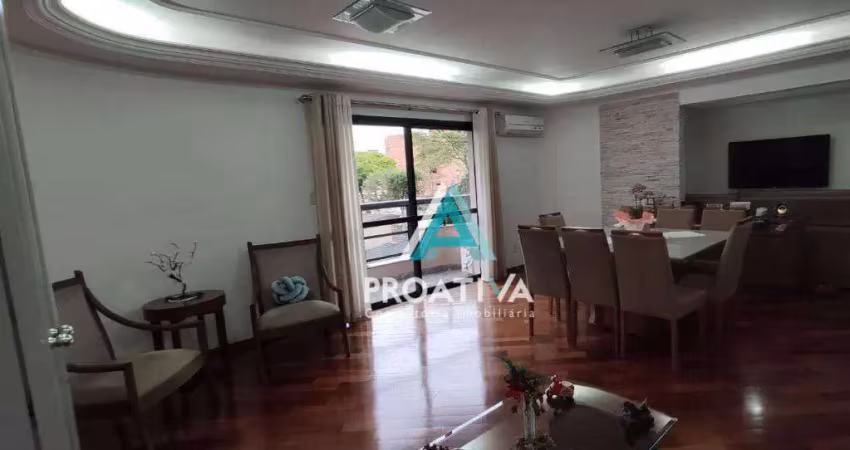 Apartamento com 3 dormitórios à venda, 143 m²- vila guiomar - santo andré/sp