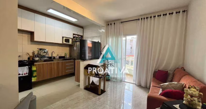 Sobrado com 3 dormitórios à venda, 126 m²  - Paraíso - Santo André/SP