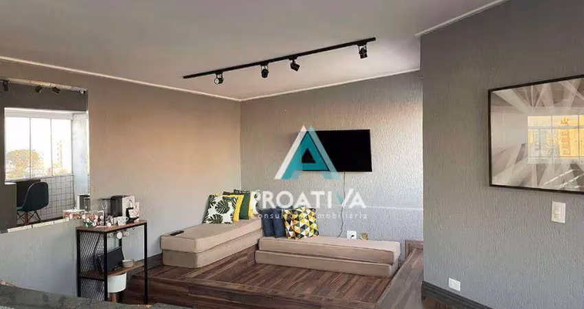 Cobertura com 2 dormitórios à venda, 148 m²- Vila Bastos - Santo André/SP
