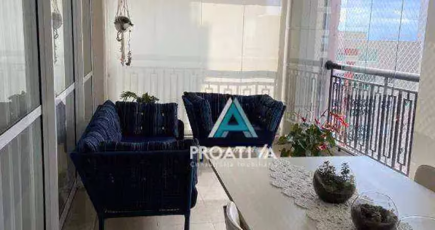 Apartamento com 3 dormitórios à venda, 177 m² por r$ 2.350.000,00 - campestre - santo andré/sp