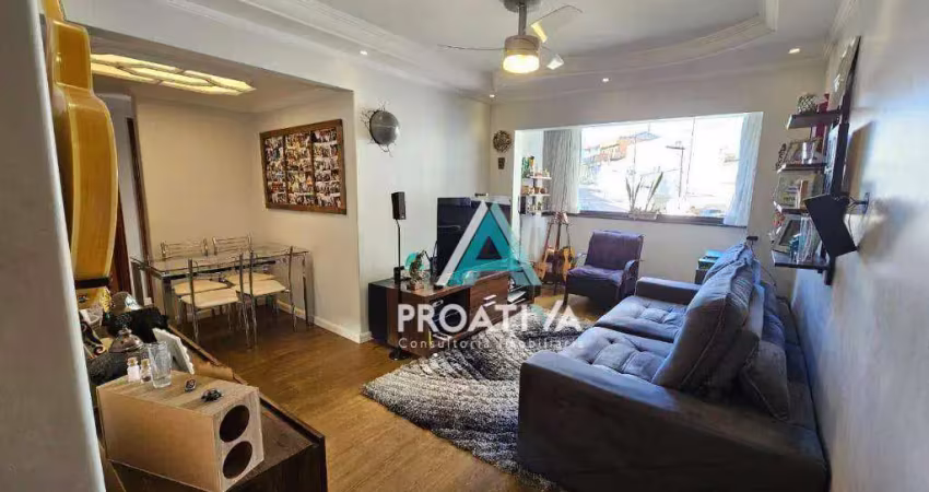 Apartamento com 3 dormitórios à venda, 70 m² - centro - são bernardo do campo/sp
