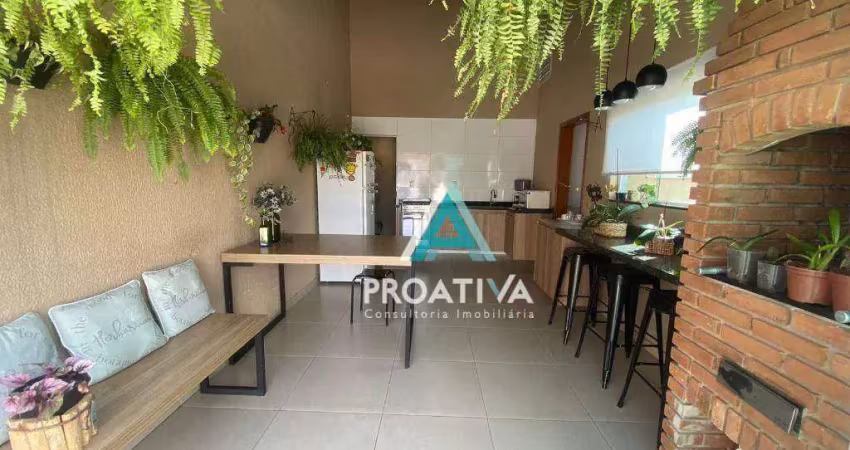 Cobertura com 2 dormitórios à venda, 115 m²- Vila Valparaíso - Santo André/SP