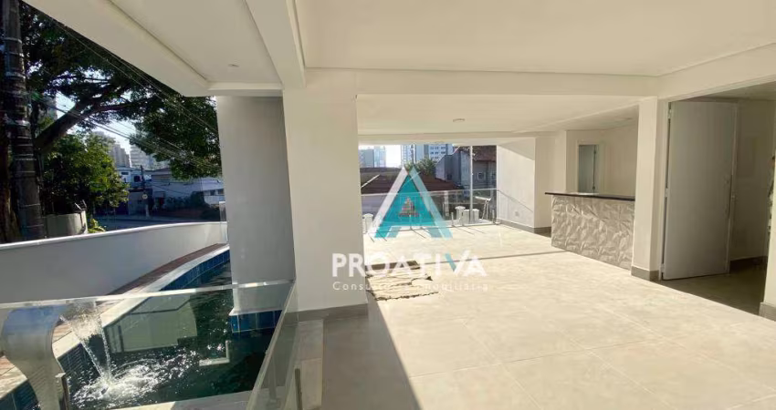 Sobrado, 264 m² - venda por R$ 3.000.000,08 ou aluguel por R$ 7.700,01/mês - Jardim - Santo André/SP