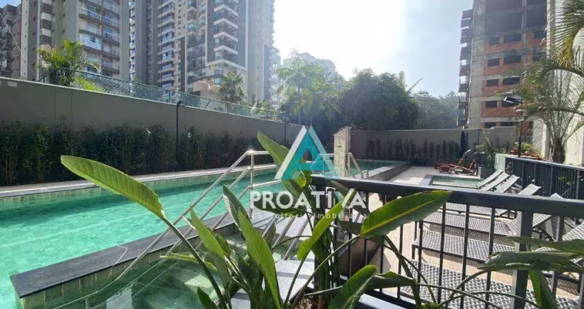 Apartamento com 3 dormitórios à venda, 178 m² - jardim - santo andré/sp