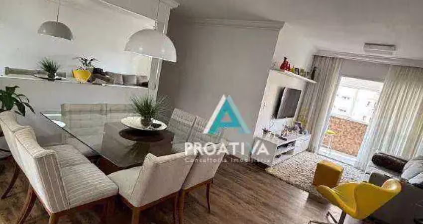 Apartamento à venda, 106 m² por r$ 810.000,00 - jardim bela vista - santo andré/sp