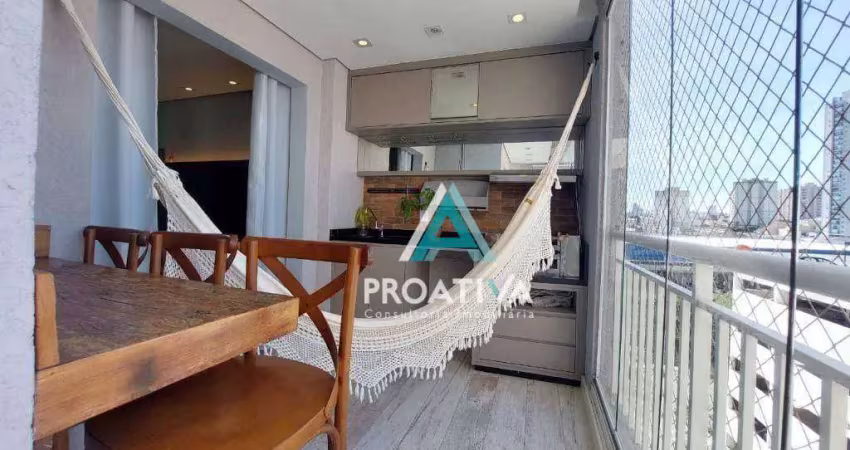 Apartamento com 3 dormitórios à venda, 80m² - baeta neves - são bernardo do campo/sp