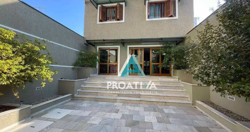 Casa com 4 dormitórios à venda, 350 m²  - Campestre - Santo André/SP