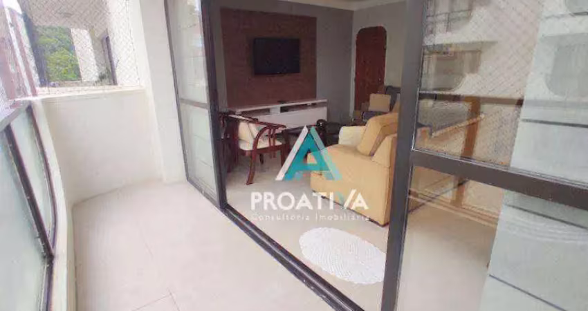 Apartamento à venda, 150 m² por r$ 960.000,00 - barra funda - guarujá/sp