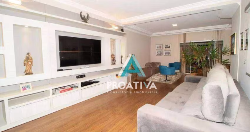 Sobrado com 4 dormitórios à venda, 302 m²- Vila Santa Teresa - Santo André/SP