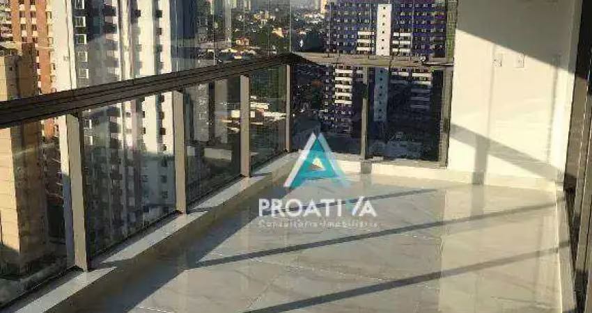 Apartamento com 3 dormitórios à venda, 175 m² - jardim - santo andré/sp