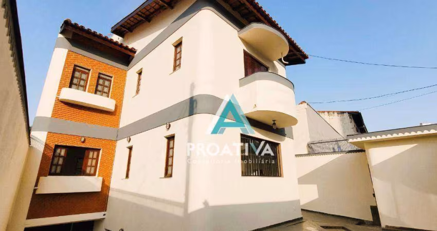 Sobrado, 324 m² - venda por R$ 1.200.000,00 ou aluguel por R$ 7.501,01/mês - Vila Alpina - Santo André/SP