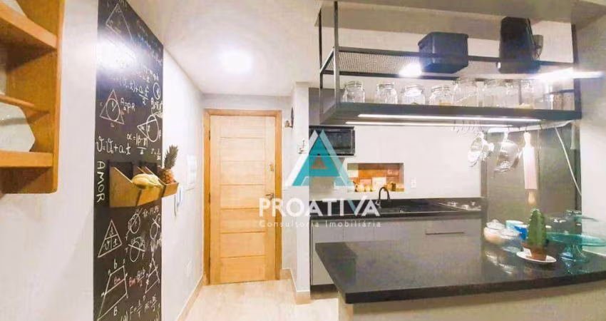 Apartamento com 2 dormitórios à venda, 61 m² por R$ 532.000,05 - Vila Leopoldina - Santo André/SP