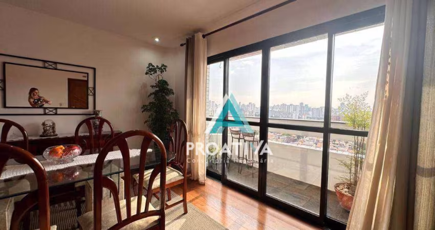 Apartamento com 2 dormitórios à venda, 137 m²- Jardim do Carmo - Santo André/SP