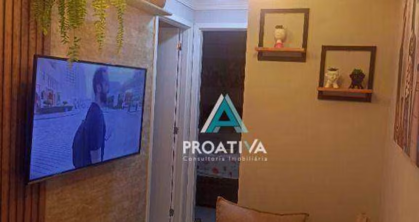 Apartamento com 2 dormitórios à venda, 40 m²  - Parque Erasmo Assunção - Santo André/SP