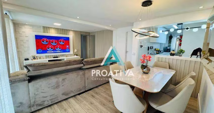 Apartamento com 3 dormitórios à venda, 110 m² por R$ 899.990,00 - Casa Branca - Santo André/SP