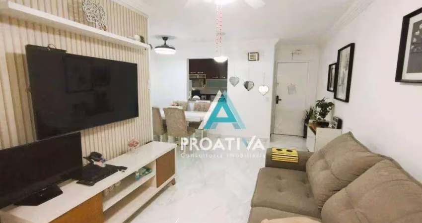 Apartamento com 2 dormitórios à venda, 67 m² por r$ - santa teresinha - santo andré/sp
