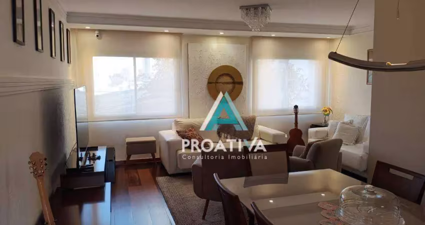 Apartamento com 4 dormitórios à venda, 160 m² por r$ 680.000,00 - parque das nações - santo andré/sp