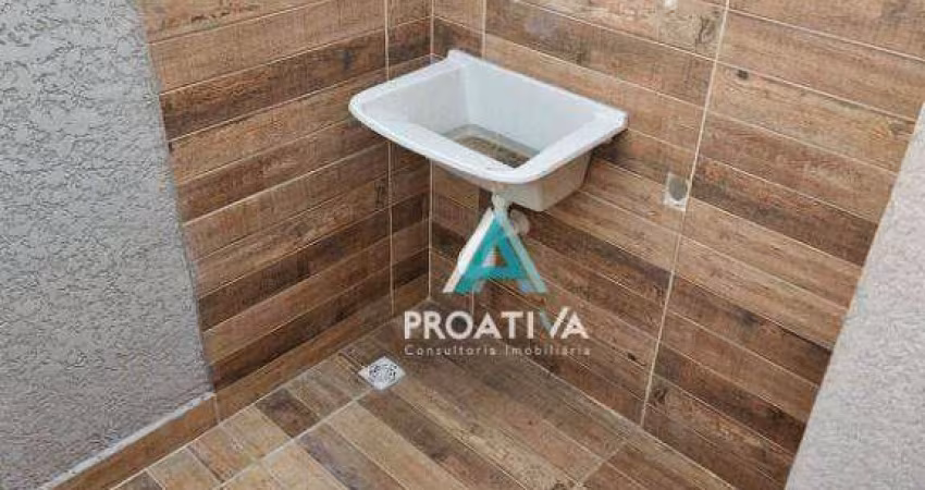 Cobertura com 2 dormitórios à venda, 84 m² - Vila Bastos - Santo André/SP