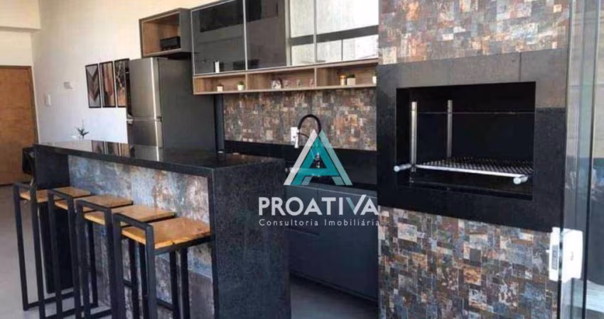 Cobertura com 3 dormitórios à venda, 200 m² por R$ 1.100.000,05 - Campestre - Santo André/SP