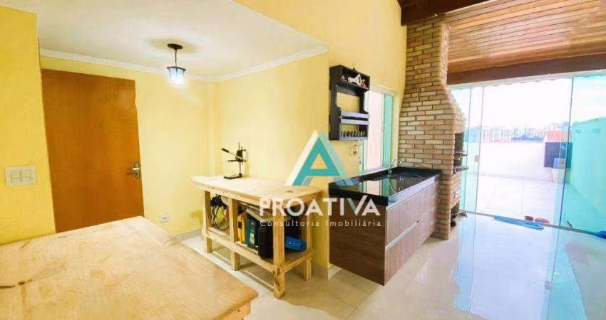 Cobertura à venda, 110 m² por R$ 510.000,00 - Utinga - Santo André/SP