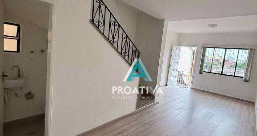 Sobrado com 2 dormitórios à venda, 126 m² por R$ 645.000,07 - Vila Floresta - Santo André/SP