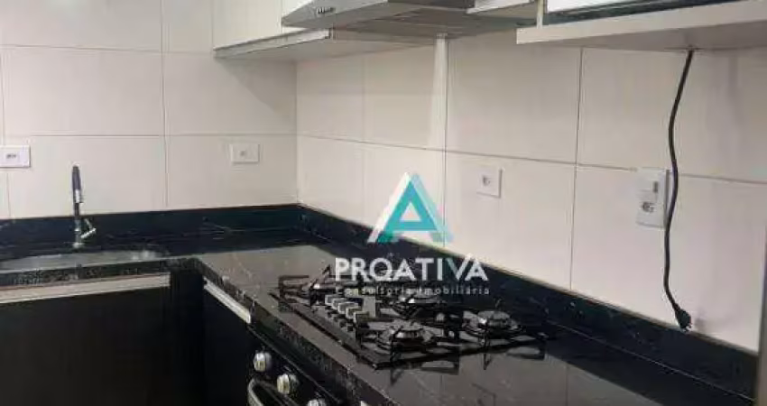 Apartamento com 2 dormitórios à venda, 37 m² - jardim utinga - santo andré/sp