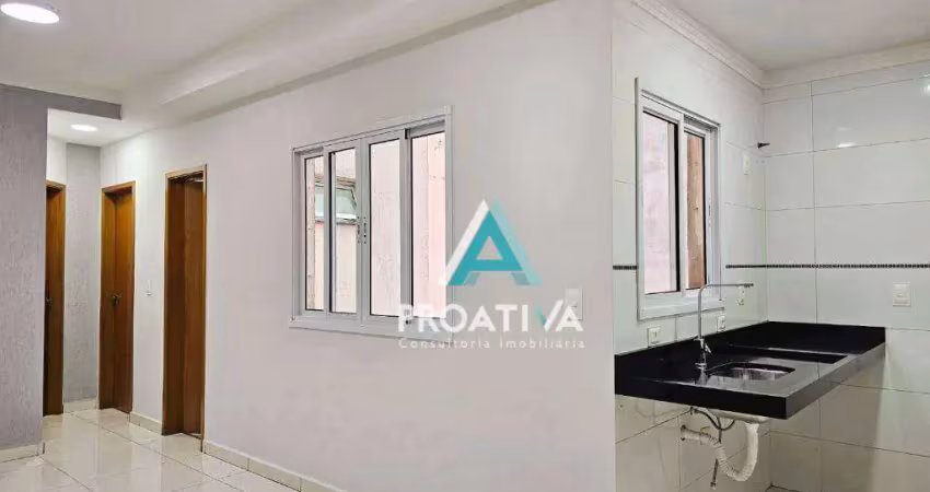 Cobertura à venda, 92 m² por R$ 440.000,00 - Vila Apiaí - Santo André/SP