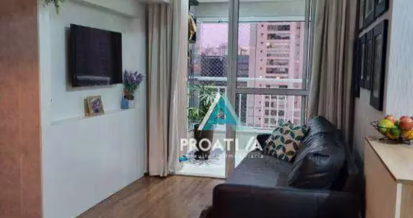 Apartamento com 2 dormitórios à venda, 77 m² - centro - são bernardo do campo/sp