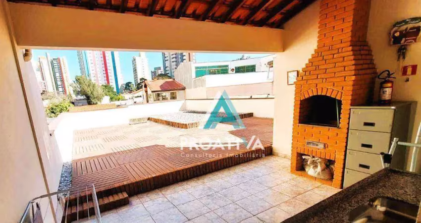 Apartamento com 3 dormitórios à venda, 113 m² por r$ 820.000,00 - vila assunção - santo andré/sp