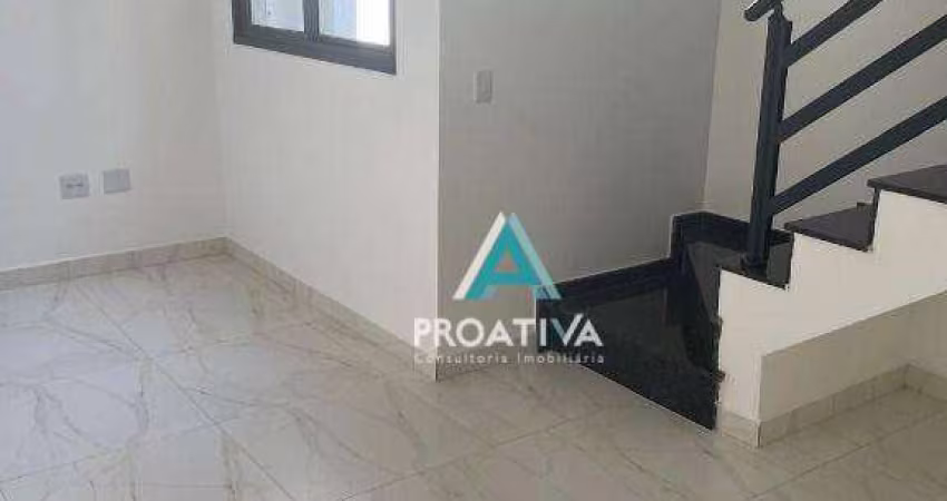 Cobertura com 2 dormitórios à venda, 96 m² - Parque das Nações - Santo André/SP