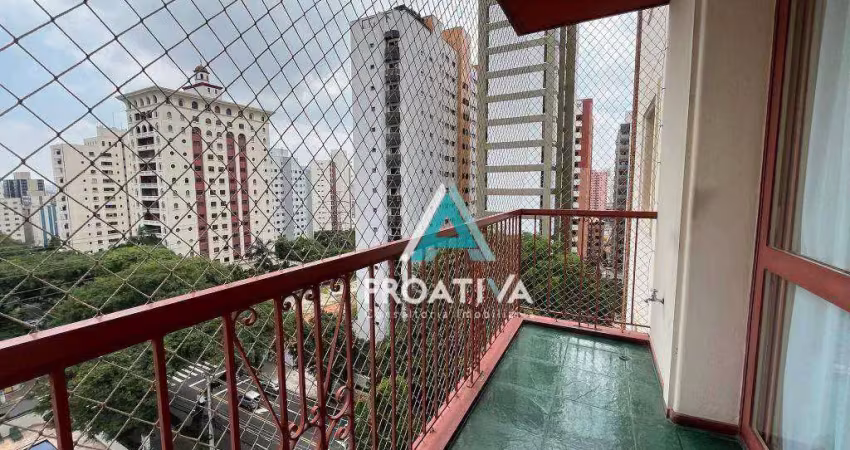 Apartamento com 3 dormitórios à venda, 157 m² - jardim bela vista - santo andré/sp
