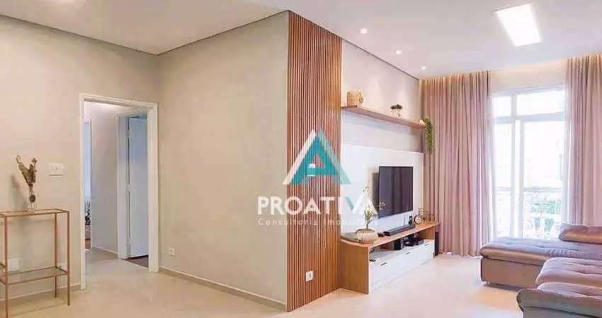 Apartamento à venda, 155 m² por r$ 840.000,00 - centro - santo andré/sp