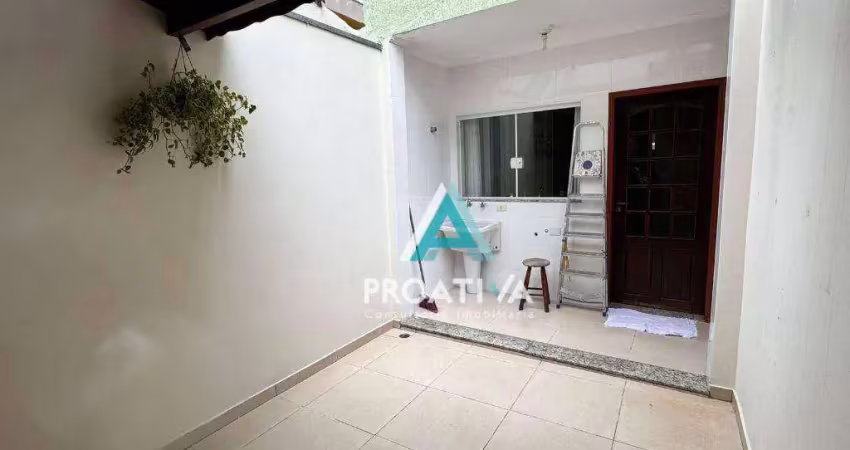 Sobrado com 2 dormitórios à venda, 105 m² por R$ 590.000,05 - Vila Alto de Santo André - Santo André/SP