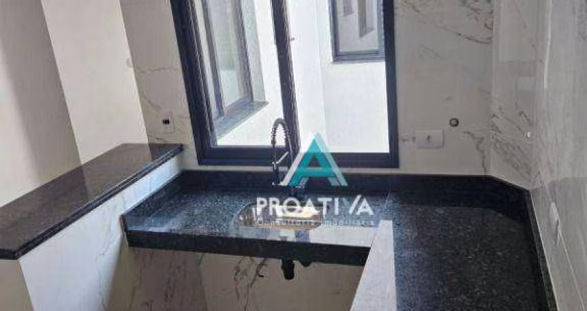Apartamento com 2 dormitórios à venda, 54 m² - Vila Floresta - Santo André/SP