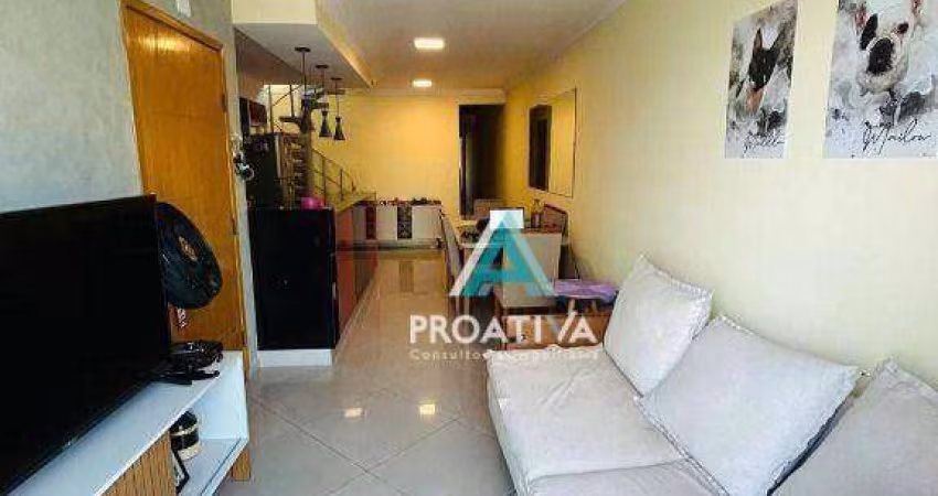 Cobertura com 3 dormitórios à venda, 154 m² - Parque das Nações - Santo André/SP