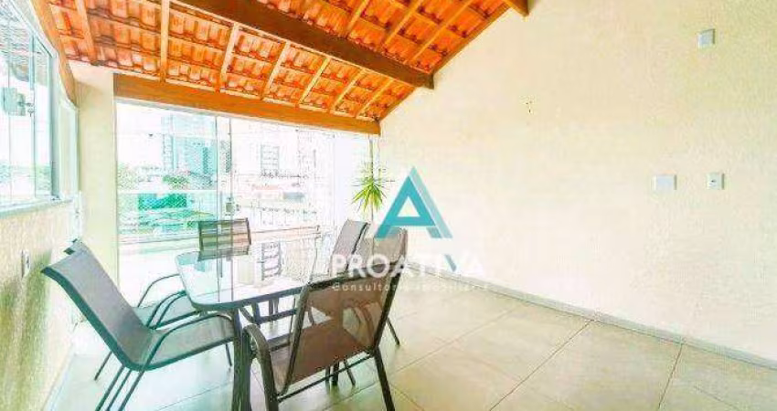 Cobertura com 2 dormitórios à venda, 150 m² por R$ 670.000,00 - Jardim Paraíso - Santo André/SP