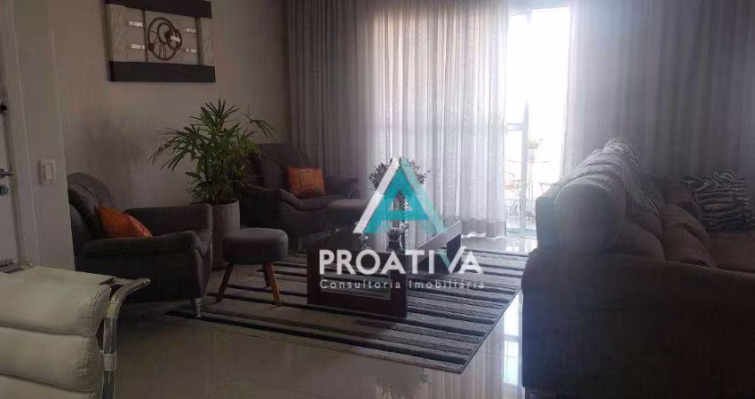 Apartamento localizado no Bairro Campestre em Santo André, possui 130m² de área útil.
